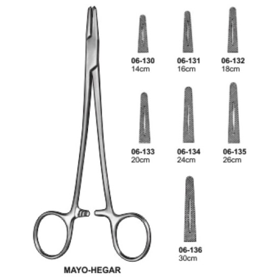 Mayo-Hegar Needle Holder Forcep