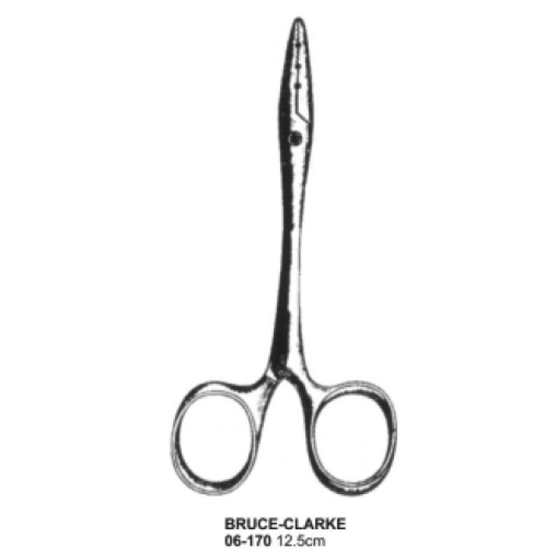 Bruce-Clarke Needle Holder Forceps 12.5cm By SIMAECO MEDICAL Bruce-Clarke Needle Holder Forceps 12.5cm By SIMAECO MEDICAL