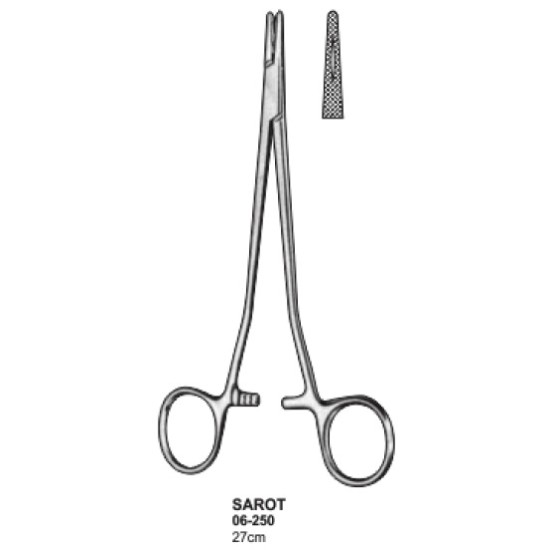 Sarot Needle Holder Forcep 27cm