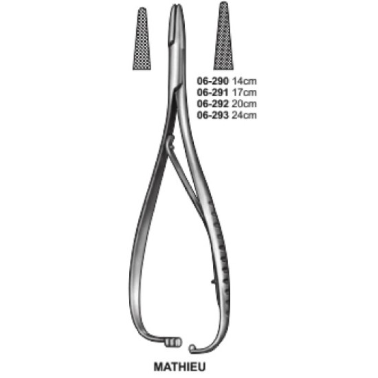 Mathieu Needle Holder Forcep