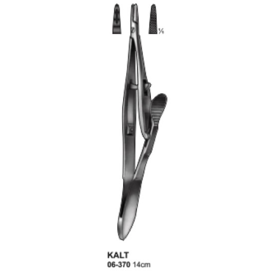 Kalt Needle Holder Forcep 14cm