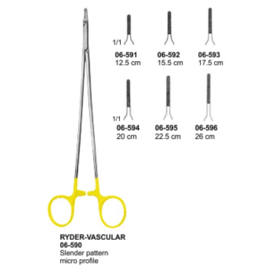 Ryder-Vascular Needle Holders T.C
