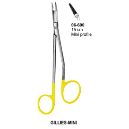 Gillies-Mini Needle Holders T.C 15cm
