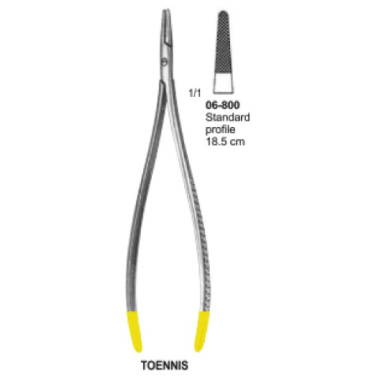 Toennis Needle Holders T.C 18.5cm