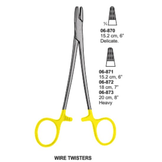 Wire Twisters Needle Holders T.C