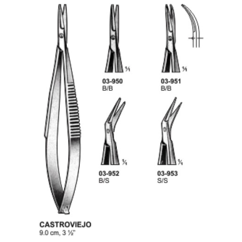 CASTROVIEJO Scissors CASTROVIEJO Scissors