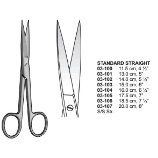 OPERATING Scissors S/S Straight