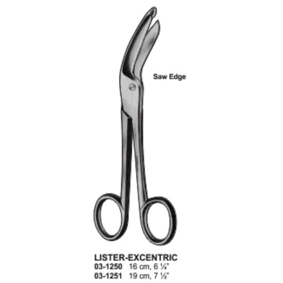 LISTER-EXCENTRIC Scissors