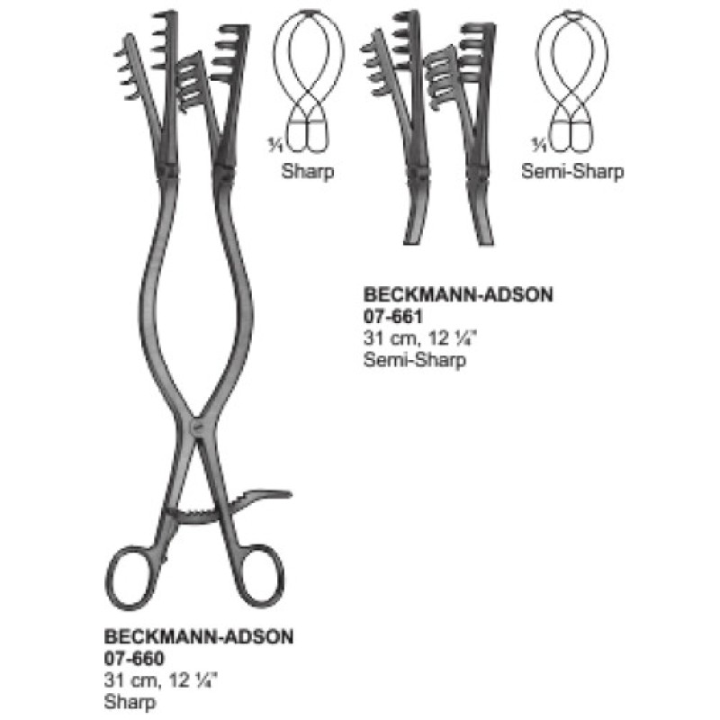 BECKMANN-ADSON Retractor BECKMANN-ADSON Retractor