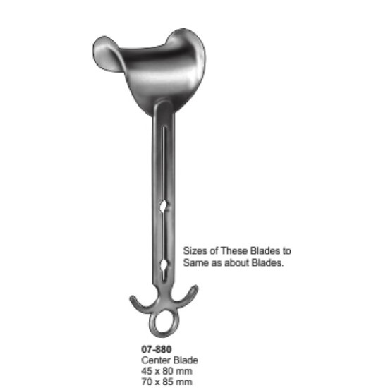 Balfour Retractor Center Blade Only