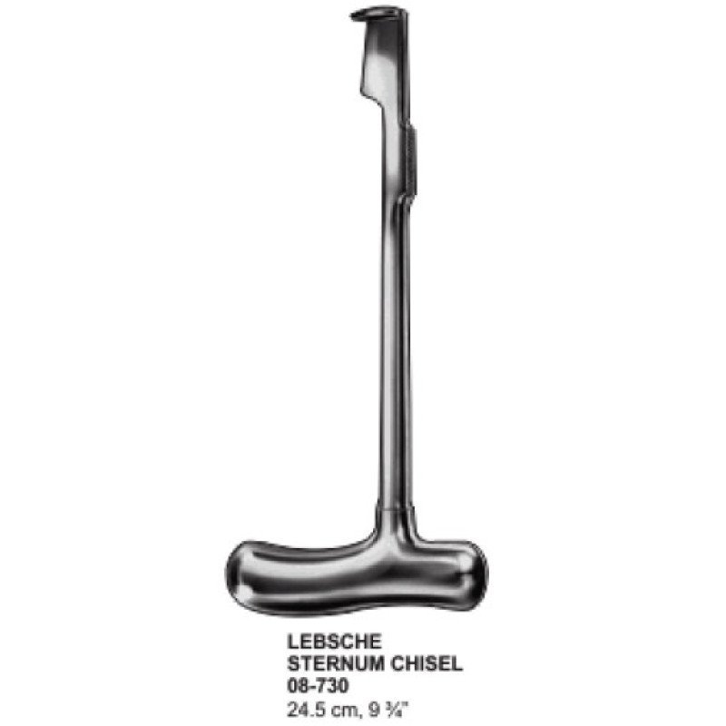 Lebsche Sternum Chisel 24.5 cm By SIMAECO MEDICAL Lebsche Sternum Chisel 24.5 cm By SIMAECO MEDICAL