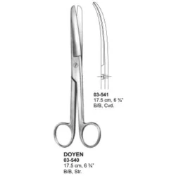 Iris Operating Straight Sharp/Sharp Scissors 10.5 Cm Stainless