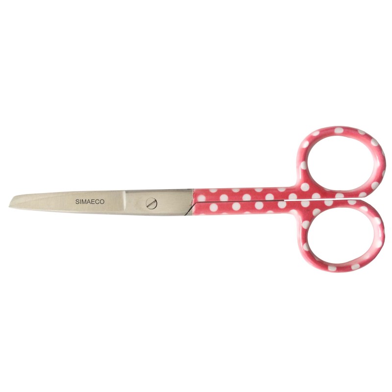 Nursing Scissor 5" Green With White Dots