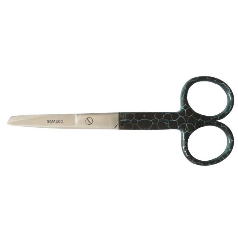 Nursing Scissors 5" Black with Green Sparks