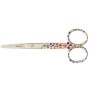 Nursing Scissor 5" White With Color flowers