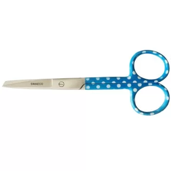 Nursing Scissor 5" Blue With White Dots