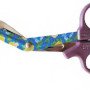 Utility scissors 5.5” 7.5”   Paper coated flower design