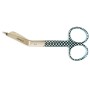 Bandage Scissor 5.5" Chess Black & white