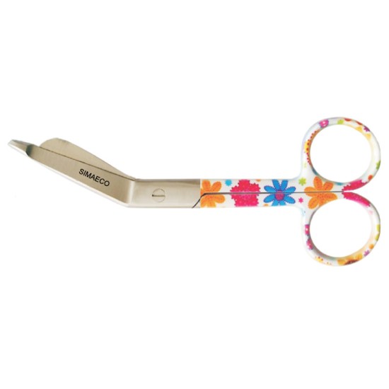 Bandage Scissors 5.5" Flowers