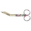 Bandage Scissor 5.5" Purple Flower