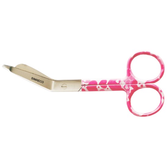 Bandage Scissor 5.5" Pink Love Hearts