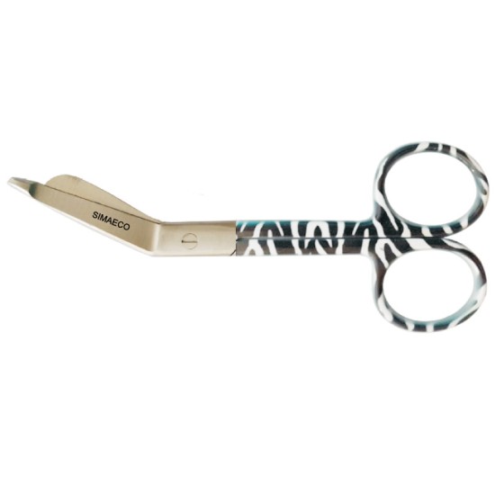 Bandage Scissor 5.5" Zebra Style