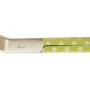 Bandage Scissor 5.5" White With Green Dots