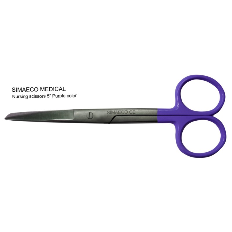 Nursing scissors 5" Powder coated Colors Nursing scissors 5" Powder coated Colors