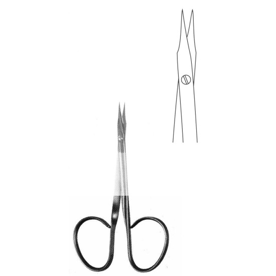 SUPERCUT PLUS TC STEVENS RIBBON HANDLE scissors Straight 10 cm/4“