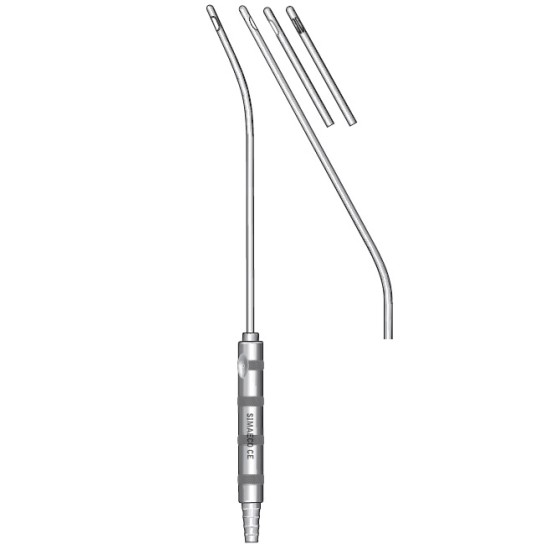 Two Lateral Holes Curved Gasparoti Cannula