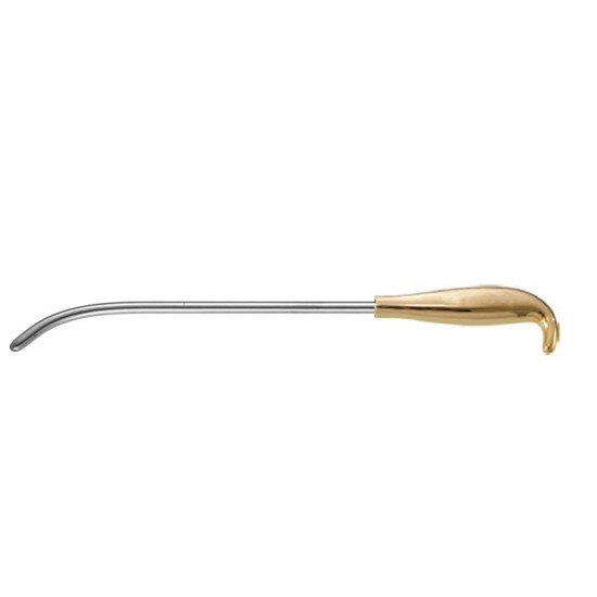 Breast Dissector Blunt Blade Curved