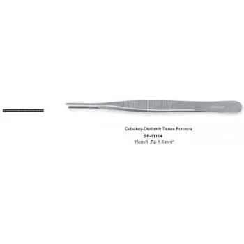 Debakey Diethrich Tissue Forceps 15cm