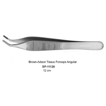 Brown Adson Tissue Forceps Angular 12cm