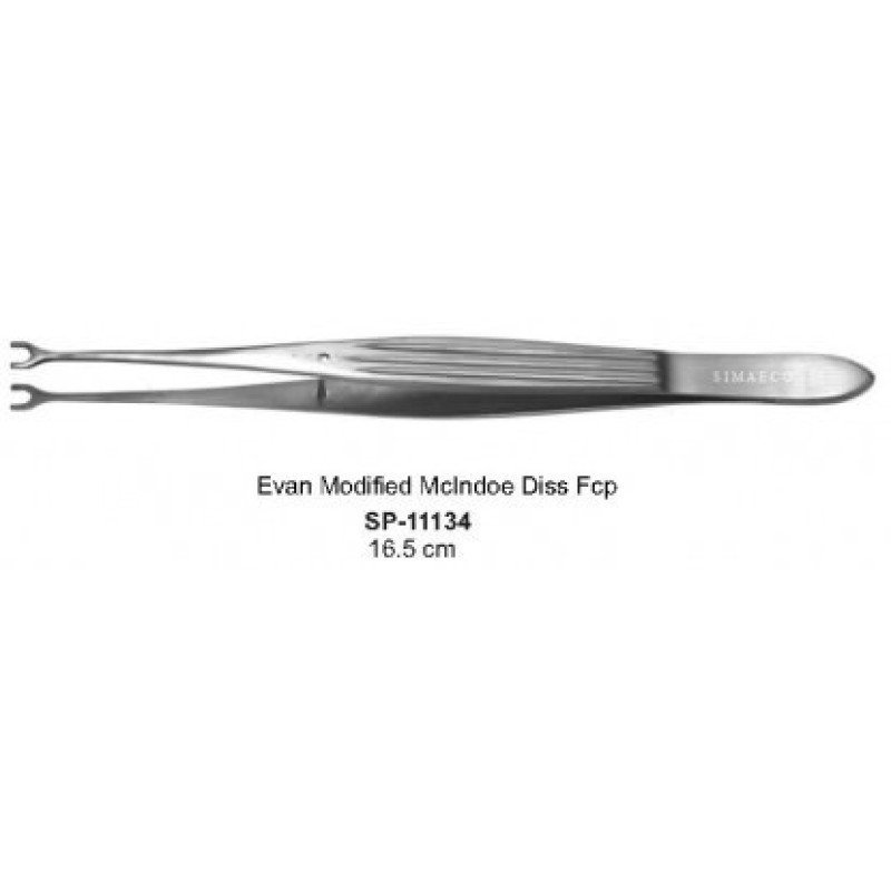Evan Modified McIndoe Dissecting Forceps 16.5cm By SIMAECO MEDICAL Evan Modified McIndoe Dissecting Forceps 16.5cm By SIMAECO MEDICAL