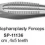 Grazer Blepharoplasty Forceps 11cm
