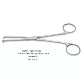Marten Flap Forceps 14cm