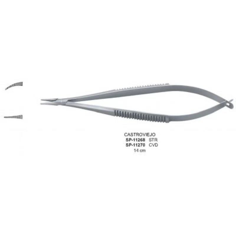 CASTROVIEJO Micro Needle Holder 14cm