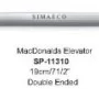 MacDonalds Elevator Double Ended 19cm