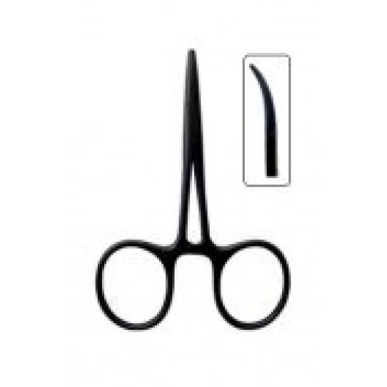 Mosquito Forceps CUR Black 
