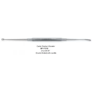 Carter Septum Elevator Double Ended with curette 21cm