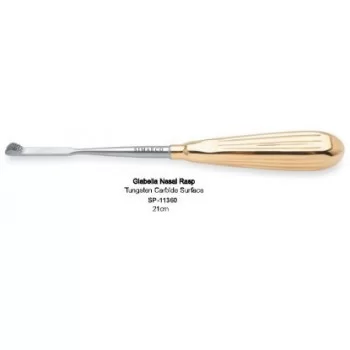Glabella Nasal Rasp Tungsten Carbide Surface 21cm