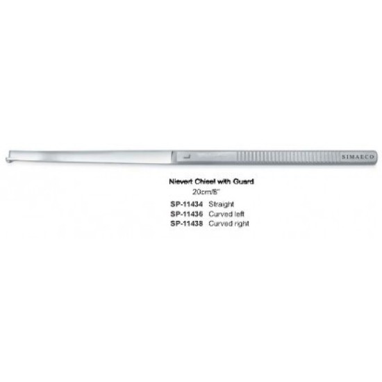 Nievert Chisel With Guard Straight 