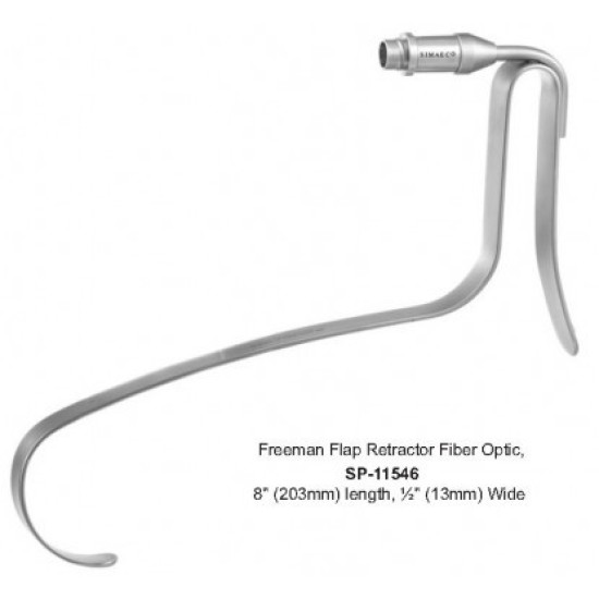 Freeman Flap Retractor Fiber Optic