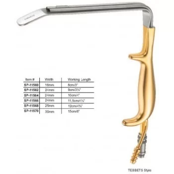 Fiber Optic Retractor TEBBETTS Style