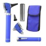 Fiber Optic Mini Otoscope Set Blue
