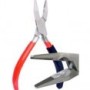  Flat Nose Plier with cutter & spring T.C Jaws 5