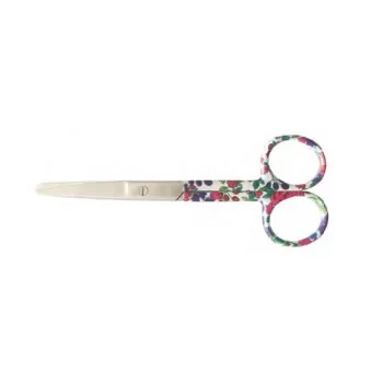 Nursing Scissor 5" Purple Flowers Style 
