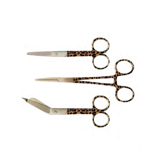 SET of 3 Leopard Style