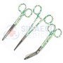 Cactus pattern Nursing Scissors Set of 3 - Bandage, Artery Forceps & Scissors 