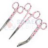 Nursing Scissor Set of 3 Cow-themed medical scissors -Artery forceps 6", Nursing scissor 5", Bandage scissor 5.5" Nursing Scissor Set of 3 Cow-themed medical scissors -Artery forceps 6", Nursing scissor 5", Bandage scissor 5.5"
